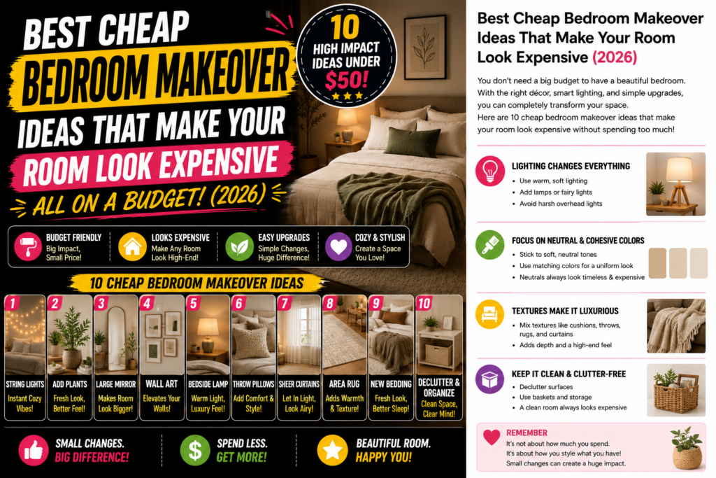 Best Cheap Living Room Upgrades That Make Your Home Feel Cozy (2026)