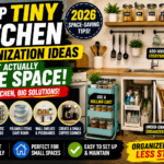 Cheap Tiny Kitchen Organization Ideas That Actually Save Space (2026)